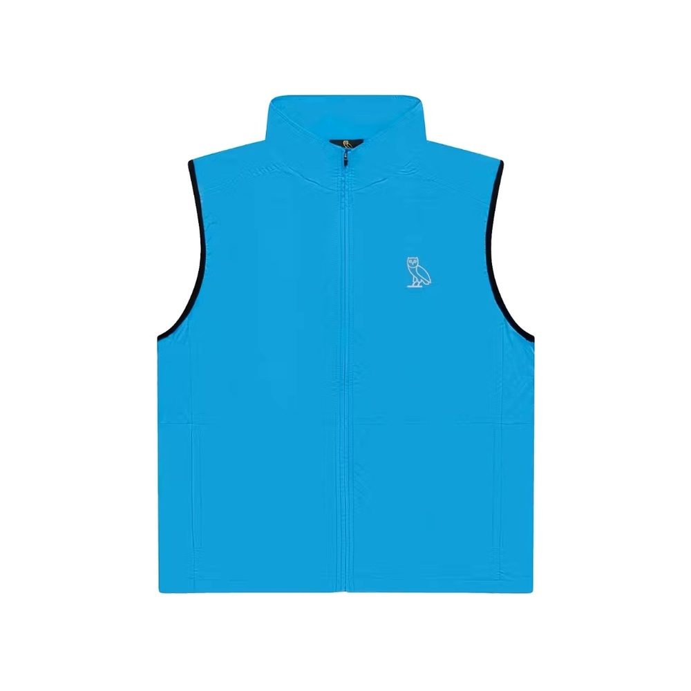 OVO Lightweight Running Vest Nylon Ibiza Blue Size Small